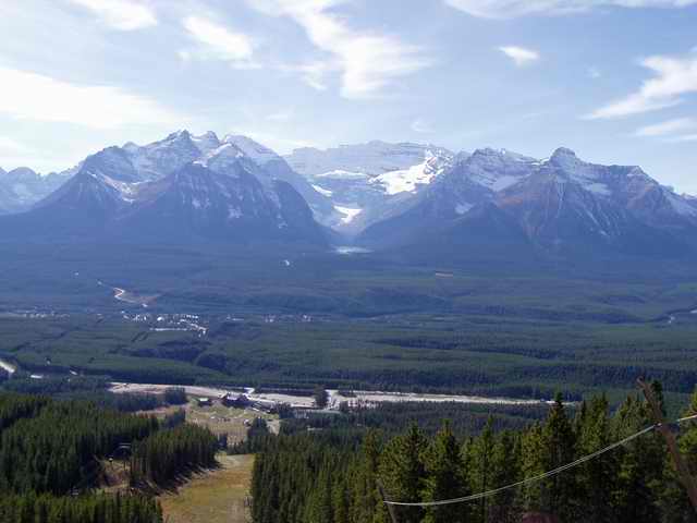 A picture of the Lake from the top of Fall Away