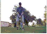 Animated GIF of my golf swing from a MOV file I made in Phoenix earlier this week