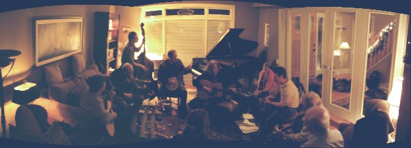 A pic from last week's jam session -- a great time was had by all